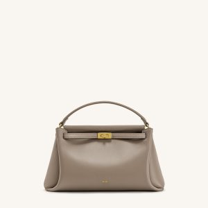 Carmen Top Handle Bag - Apricot