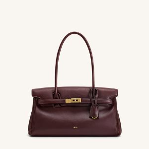 Yara Shoulder Bag - Deep Burgundy